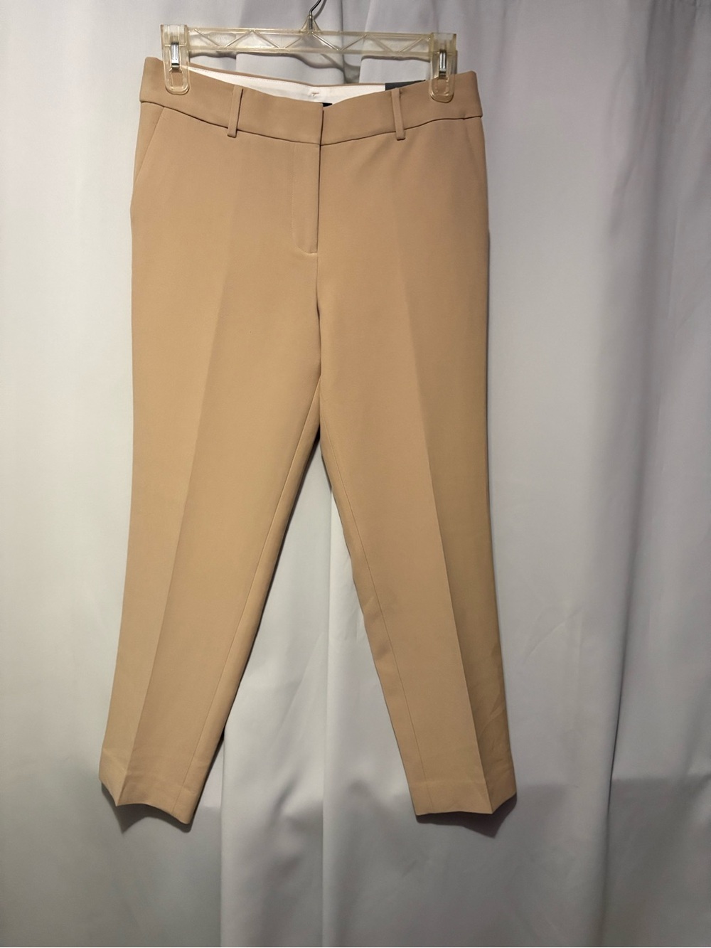 Talbots Cropped Tailored Pants in Tan #2290